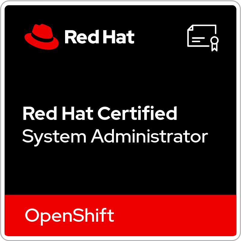 Red Hat Certified System Administrator in OpenShift